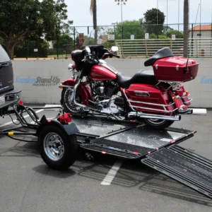 KENDON STAND-UP MOTORCYCLE TRAILER BB307RU -BLACK-