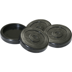 BENDPAK TUF-PAD TWO-POST LIFT PAD / SLIP OVER / ROUND / SET OF 4