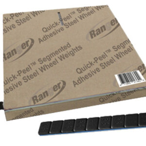 RANGER ADHESIVE STEEL WHEEL WEIGHTS, BLACK, 700 PCS