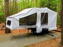 SOLACE DELUXE MOTORCYCLE CAMPING TRAILER – 23 CU FT