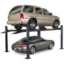 BENDPAK HD-9XL EX-WIDE & LONG 4 POST CAR LIFT 9000 LB – NEW GRAY